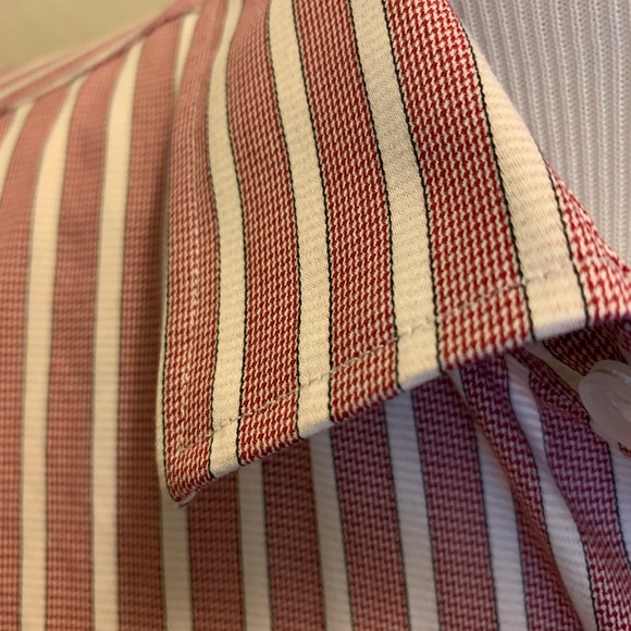 Robert Graham Large Striped Button Down Shirt - Picture 7 of 8